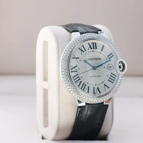 Cartier Ballon Bleu 42mm WE900951 42mm White gold Silver 1