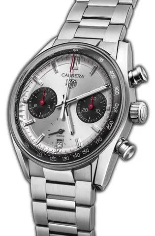 TAG Heuer Carrera CBS2216.BA0041 39mm Stainless steel White 1