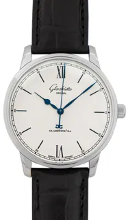 Glashütte Senator 1-36-01-01-02-30 Stainless steel White