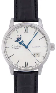 Glashütte Senator 1-36-04-01-02-30 Stainless steel Silver