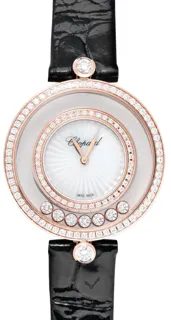 Chopard Happy Diamonds 209426-5201 18k rose gold White