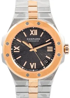 Chopard Alpine Eagle 298600-6001 Rose gold and Stainless steel Gray