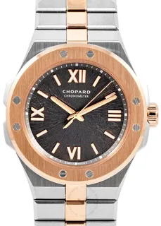 Chopard Alpine Eagle 298601-6001 Rose gold and Stainless steel Gray