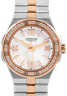 Chopard Alpine Eagle 298601-6002 Rose gold and Stainless steel White