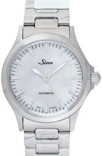 Sinn Instrument Watches 556.0102-Solid-2LSS Stainless steel White