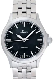 Sinn Instrument Watches 556.0105-Solid-FLSS Stainless steel Black