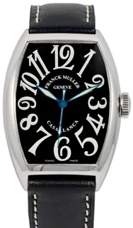 Franck Muller Cintree Curvex 5850 C AC Stainless steel Black