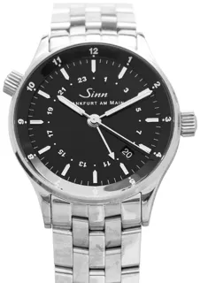 Sinn Frankfurt Financial District 6060.010 Stainless steel Black