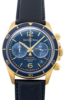 Bell & Ross BR V2 BRV294-BLU-BR/SCA Bronze Blue