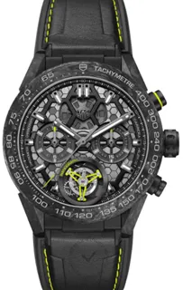 TAG Heuer Carrera CAR5A8K.FT6172 Carbon fiber and Titanium Black