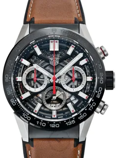 TAG Heuer Carrera CBG2010.FT6144 Ceramic and Stainless steel Skeletonized