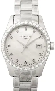 Longines Conquest Classic L23860876 Stainless steel White