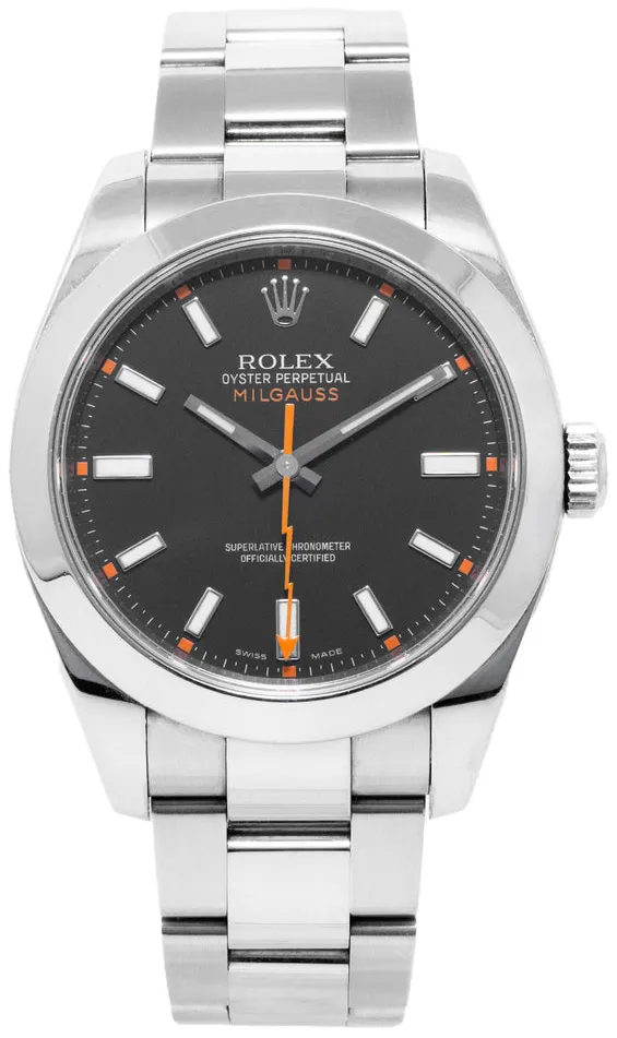 Rolex Milgauss 116400 40mm Stainless steel Black