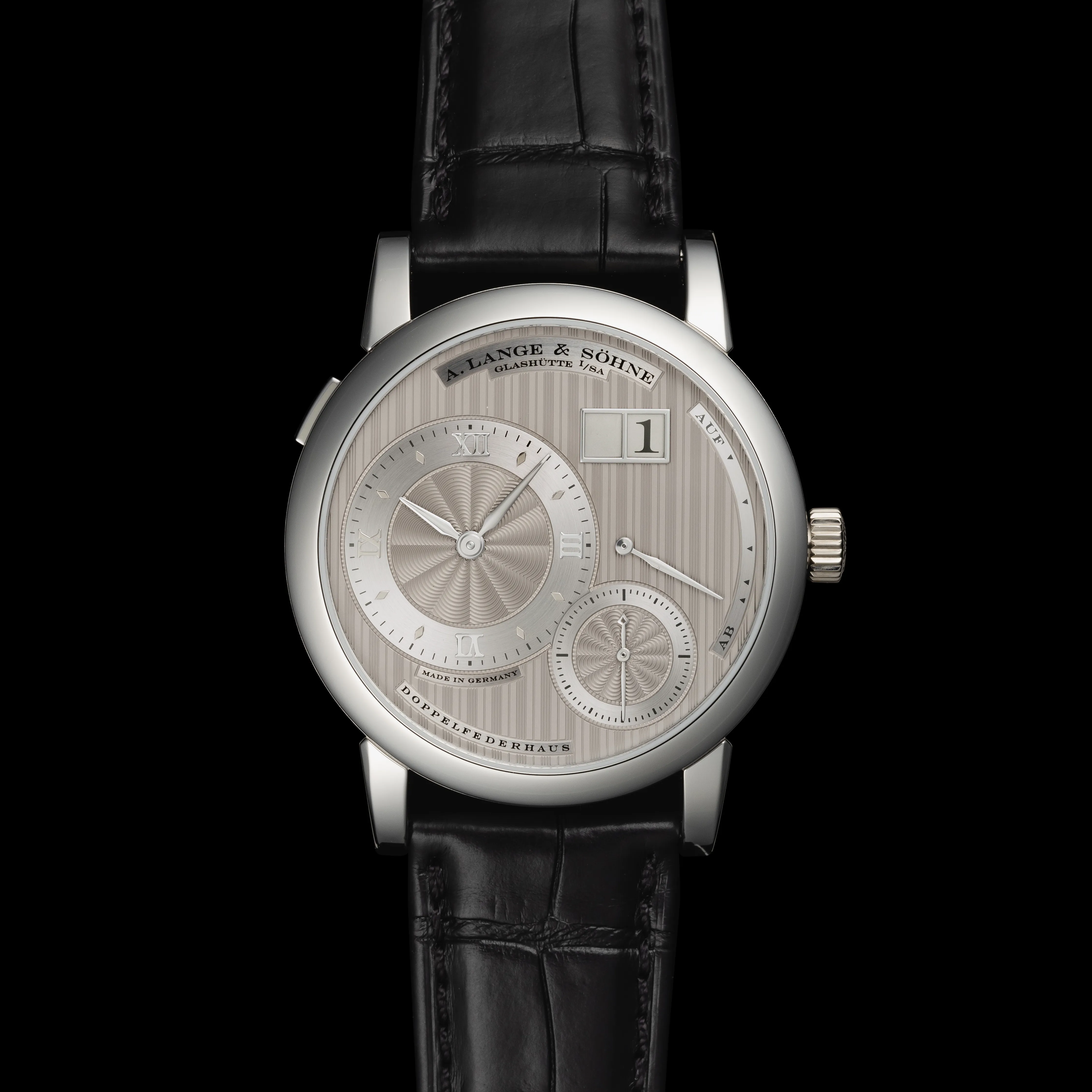 A. Lange & Söhne Lange 1 112.049 39mm Platinum Silver