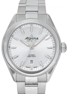 Alpina Alpiner AL-240SS4E6B Stainless steel Silver