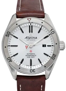 Alpina Alpiner AL-525SS5AQ6 Stainless steel Silver