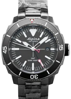 Alpina Seastrong AL-247LGG4TV6B Stainless steel Gray