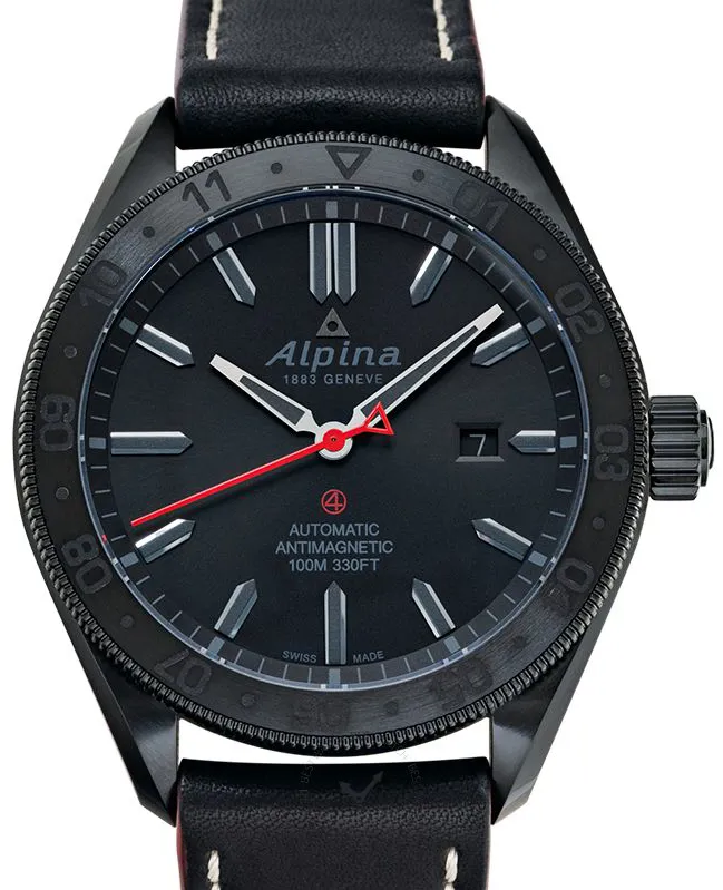 Alpina AL525X4VS6 Stainless steel Black Japan | Dealer | EveryWatch