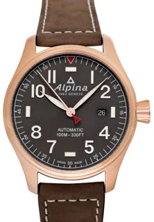 Alpina Startimer AL-525G4S4 Rose gold Gray