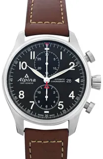 Alpina Startimer AL-725GR4S6 Stainless steel Green