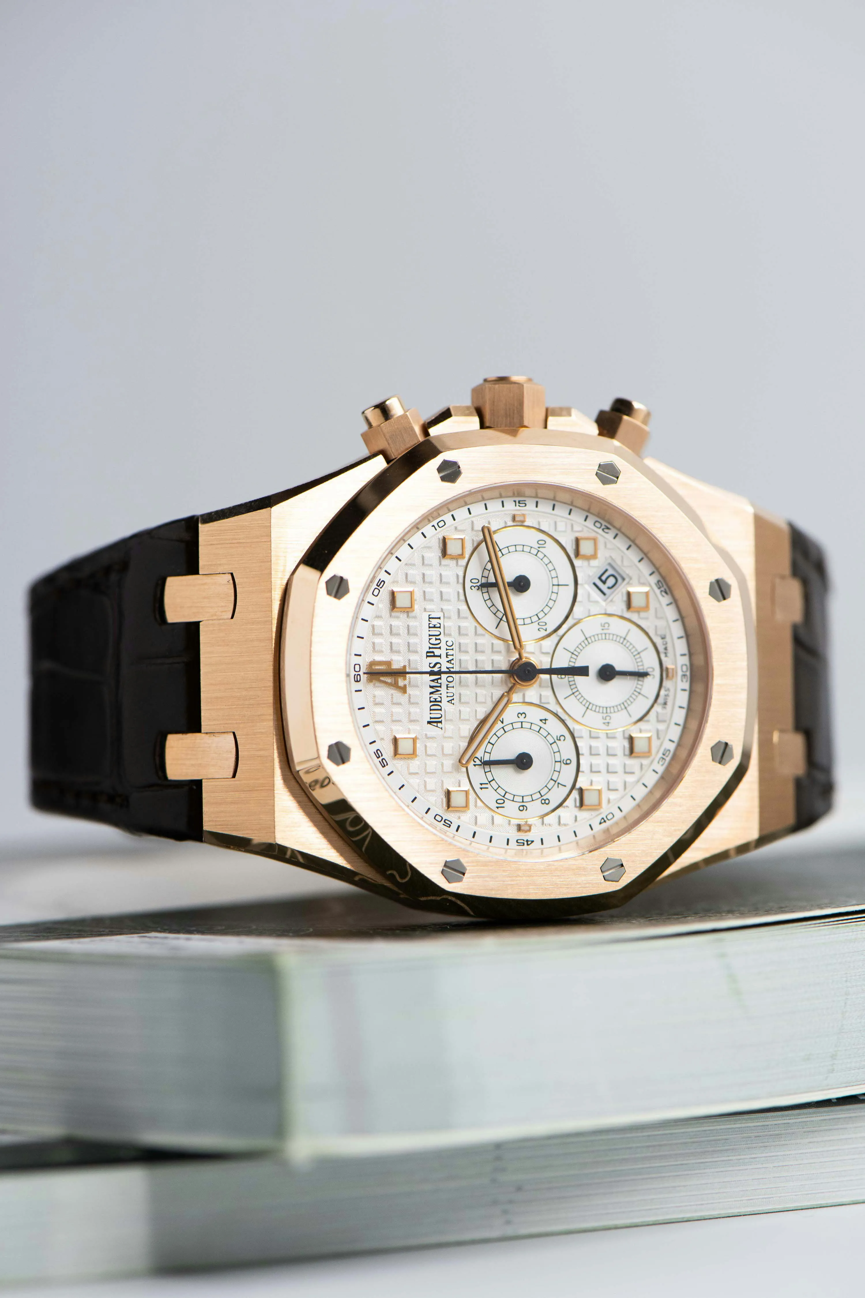 Audemars Piguet Royal Oak 26022OR.OO.D088CR.01 39mm Rose gold Silver 6