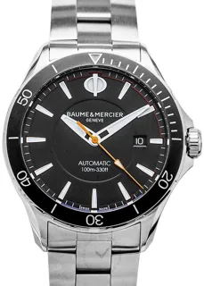 Baume & Mercier Clifton M0A10340 Stainless steel Black