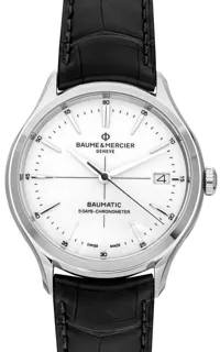 Baume & Mercier Clifton M0A10436 Stainless steel White