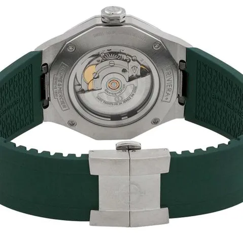 Baume & Mercier Riviera 10618 42mm Stainless steel Green 4