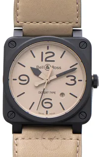 Bell & Ross Instruments BR0392-DESERT-CE Ceramic