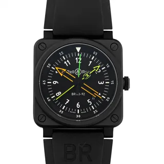 Bell & Ross BR0392-RCO-CE/SRB Black ceramic Black