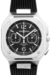 Bell & Ross Urban BR05C-BL-ST/SRB Stainless steel Black