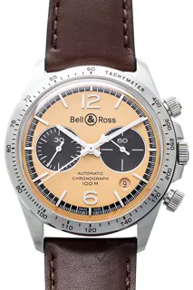 Bell & Ross Vintage BRV294-BT-ST/SCA Stainless steel Beige