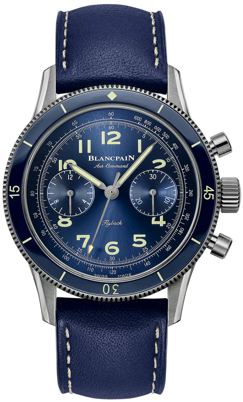 Blancpain Air Command AC02-12B40-63A Titanium Blue