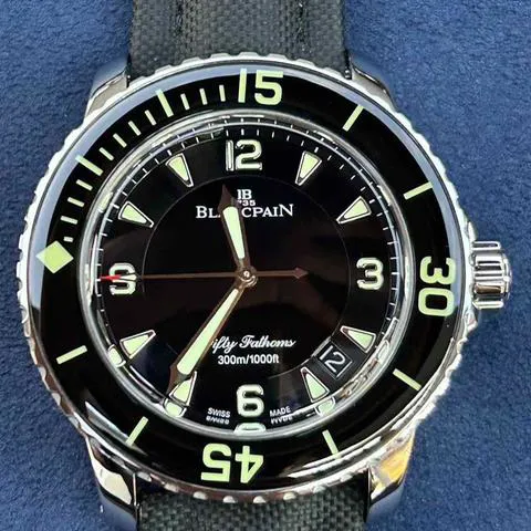 Blancpain Fifty Fathoms 5015-1130-52 45mm Stainless steel Black