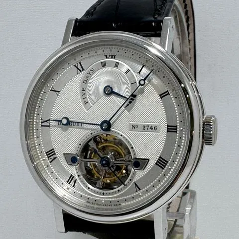 Breguet Classique Complications 39mm Platinum Silver 1