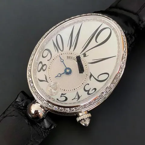 Breguet Reine de Naples 8918BB58964D00D3L 36.5mm White gold Mother-of-pearl 2