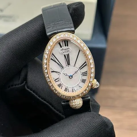 Breguet Reine de Naples 8928BR/51/944/DD0D3L 33mm Rose gold Mother-of-pearl 5