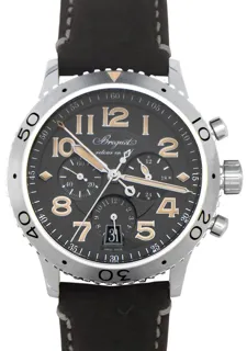 Breguet Type XX - XXI - XXII 3817ST/X2/3ZU Stainless steel Gray