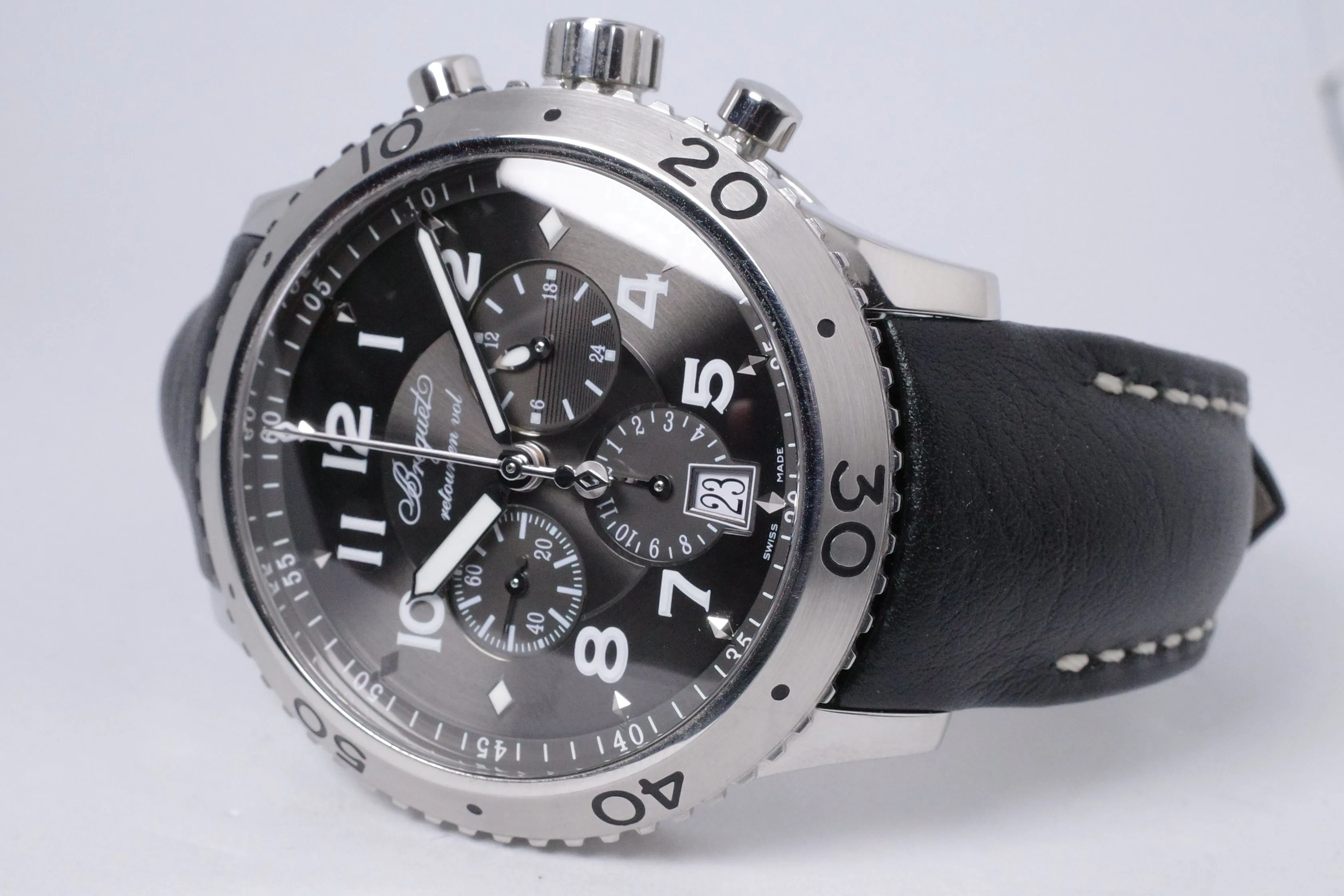 Breguet Type XXI 3810ST/92/9ZU 42mm Stainless steel Brown 1