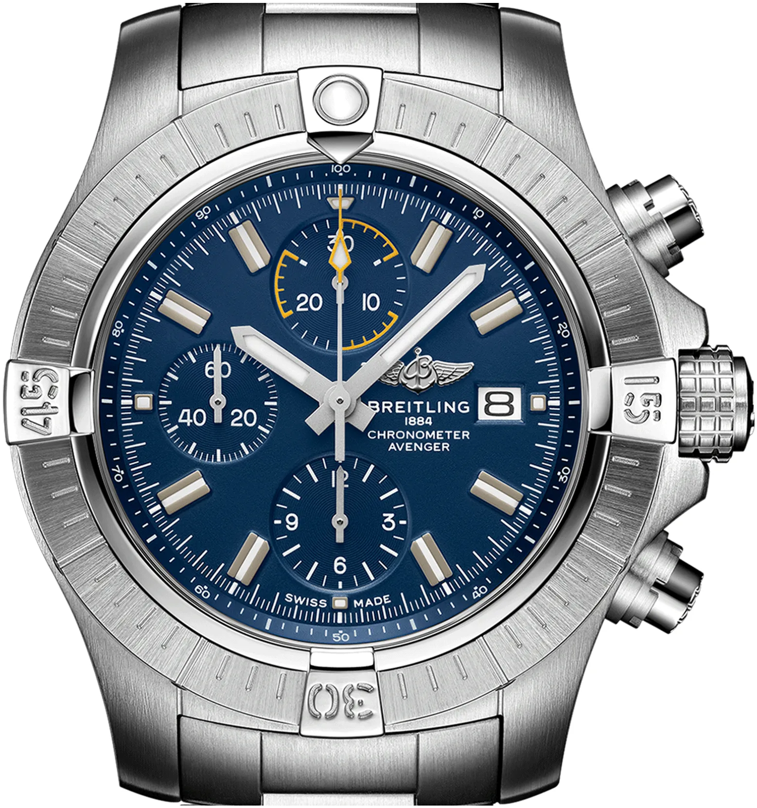 Breitling Avenger A13317101C1A1 45mm Stainless steel Blue 1