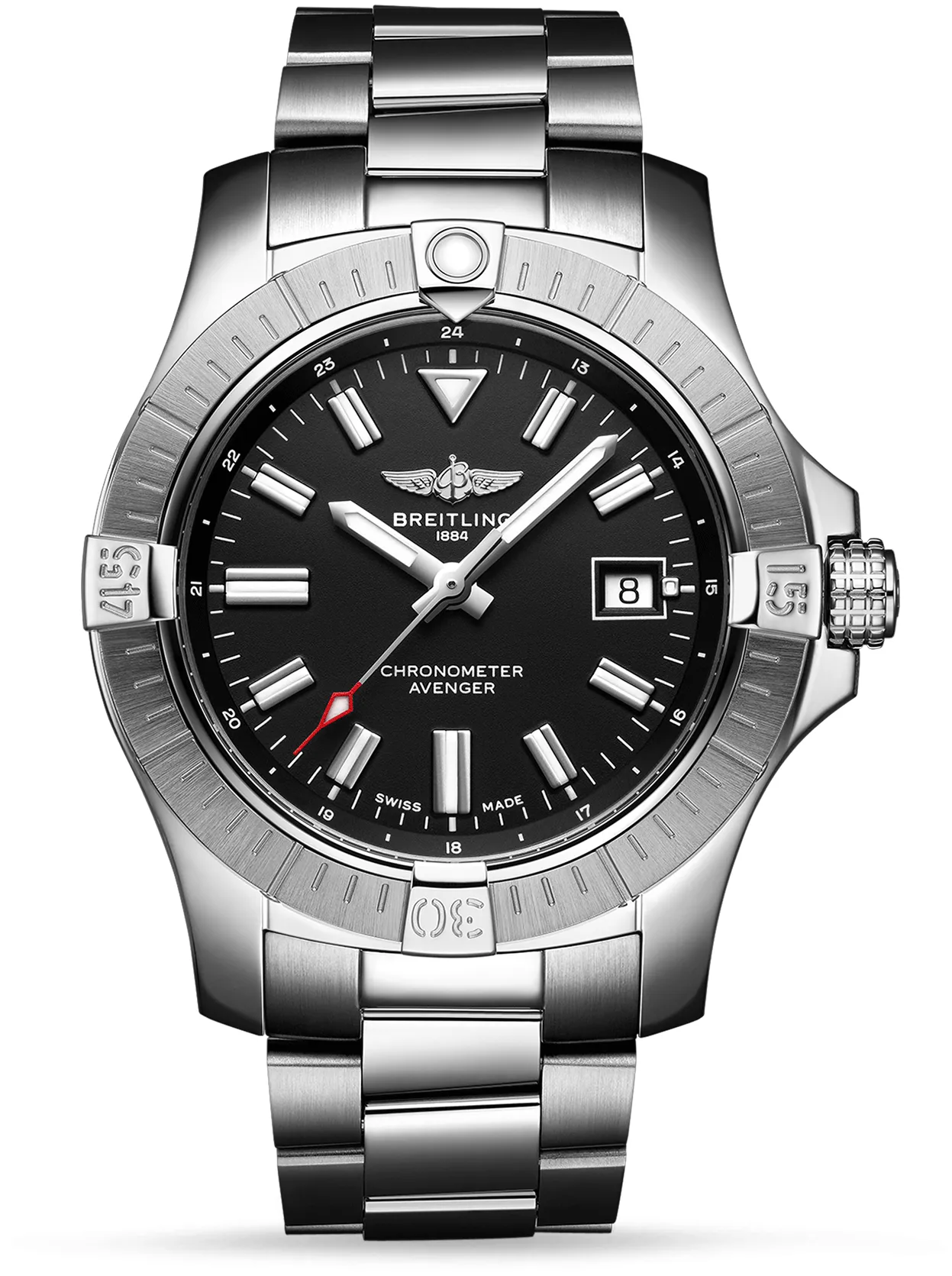 Breitling Avenger A17318101B1A1 43mm Stainless steel Black