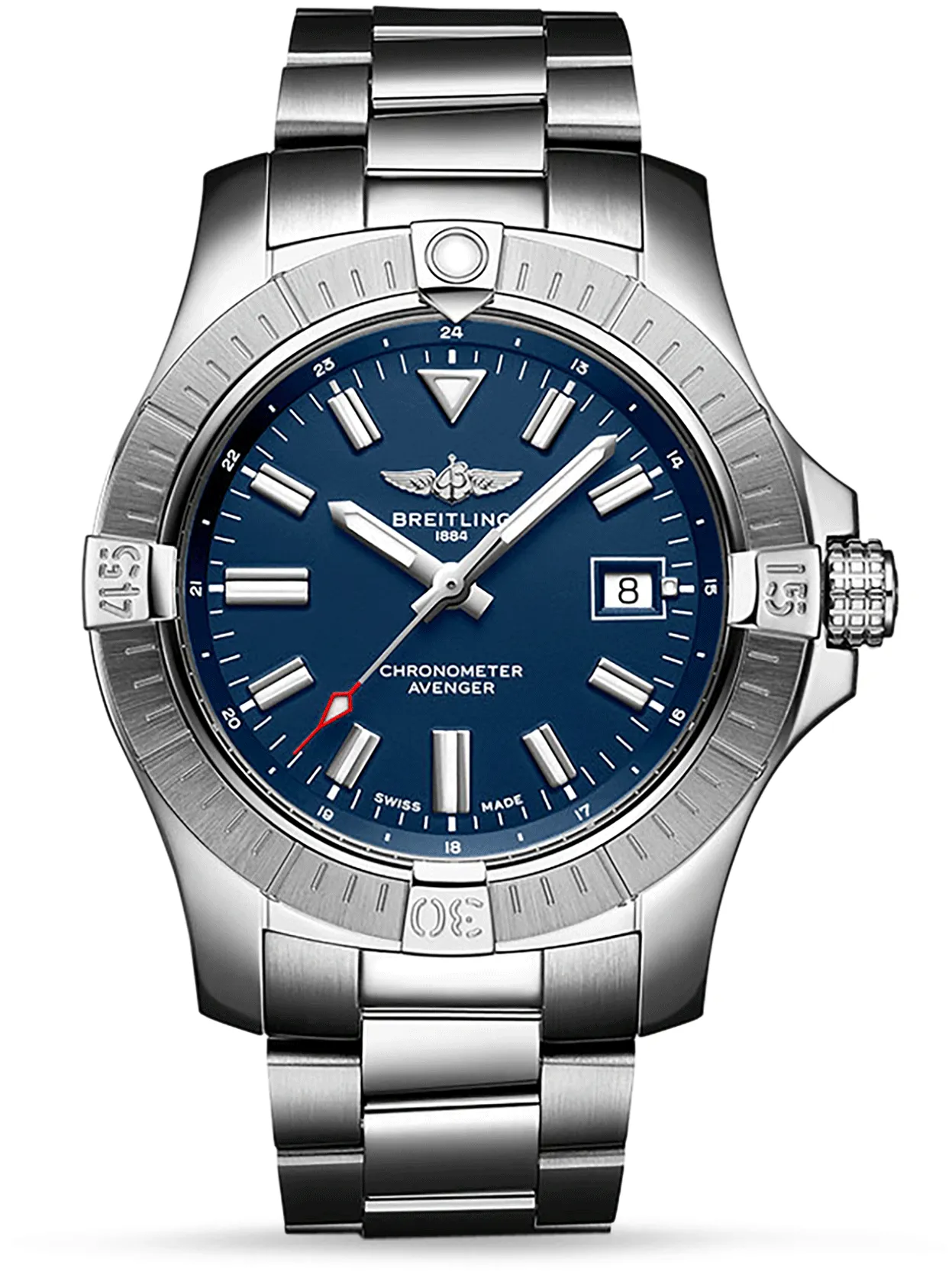 Breitling Avenger A17318101C1A1 43mm Stainless steel Blue