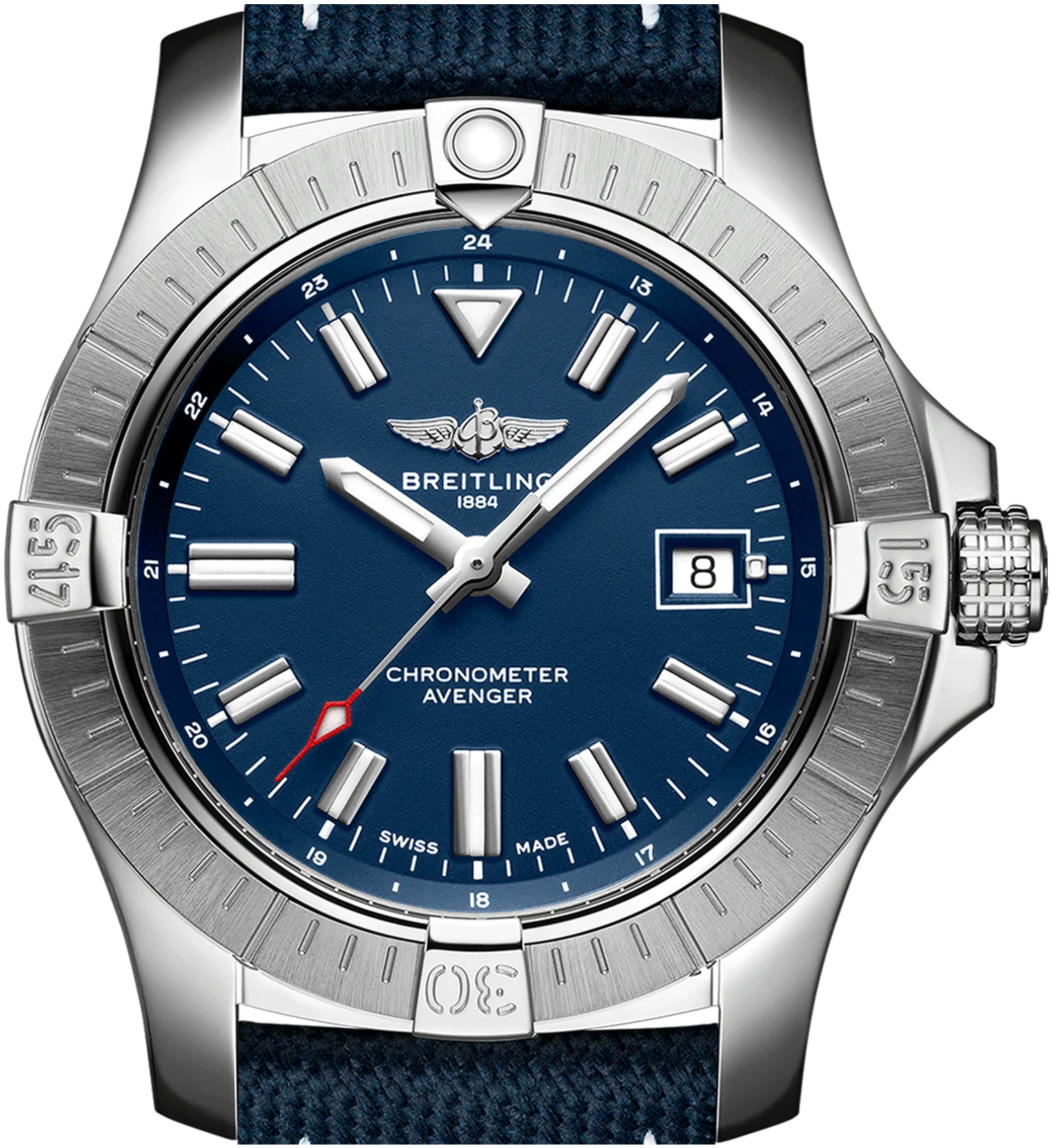 Breitling Avenger A17318101C1X1 43mm Stainless steel Blue 1