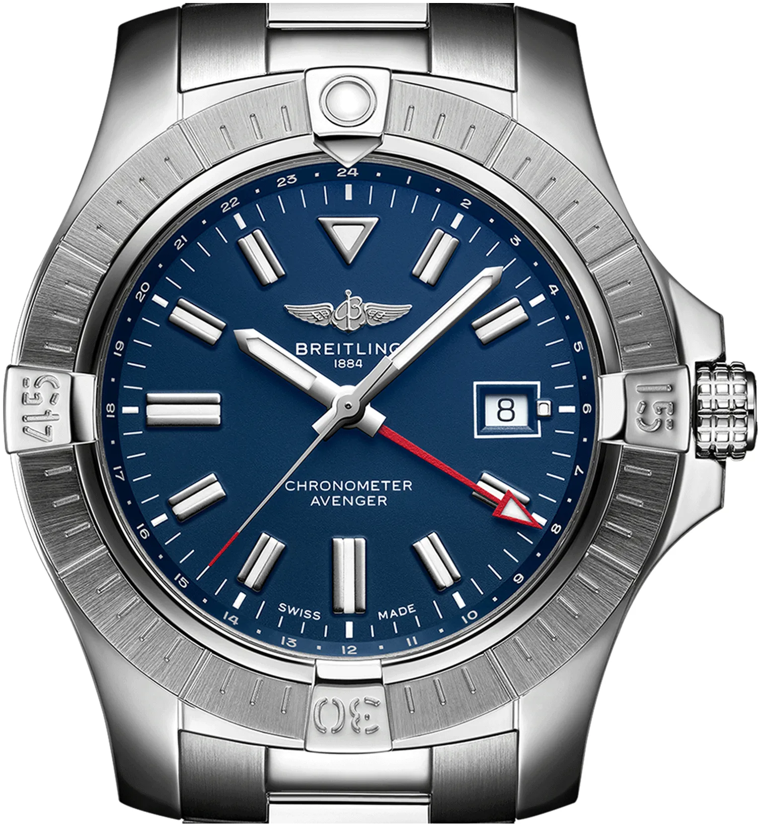 Breitling Avenger A32395101C1A1 45mm Stainless steel Blue 1