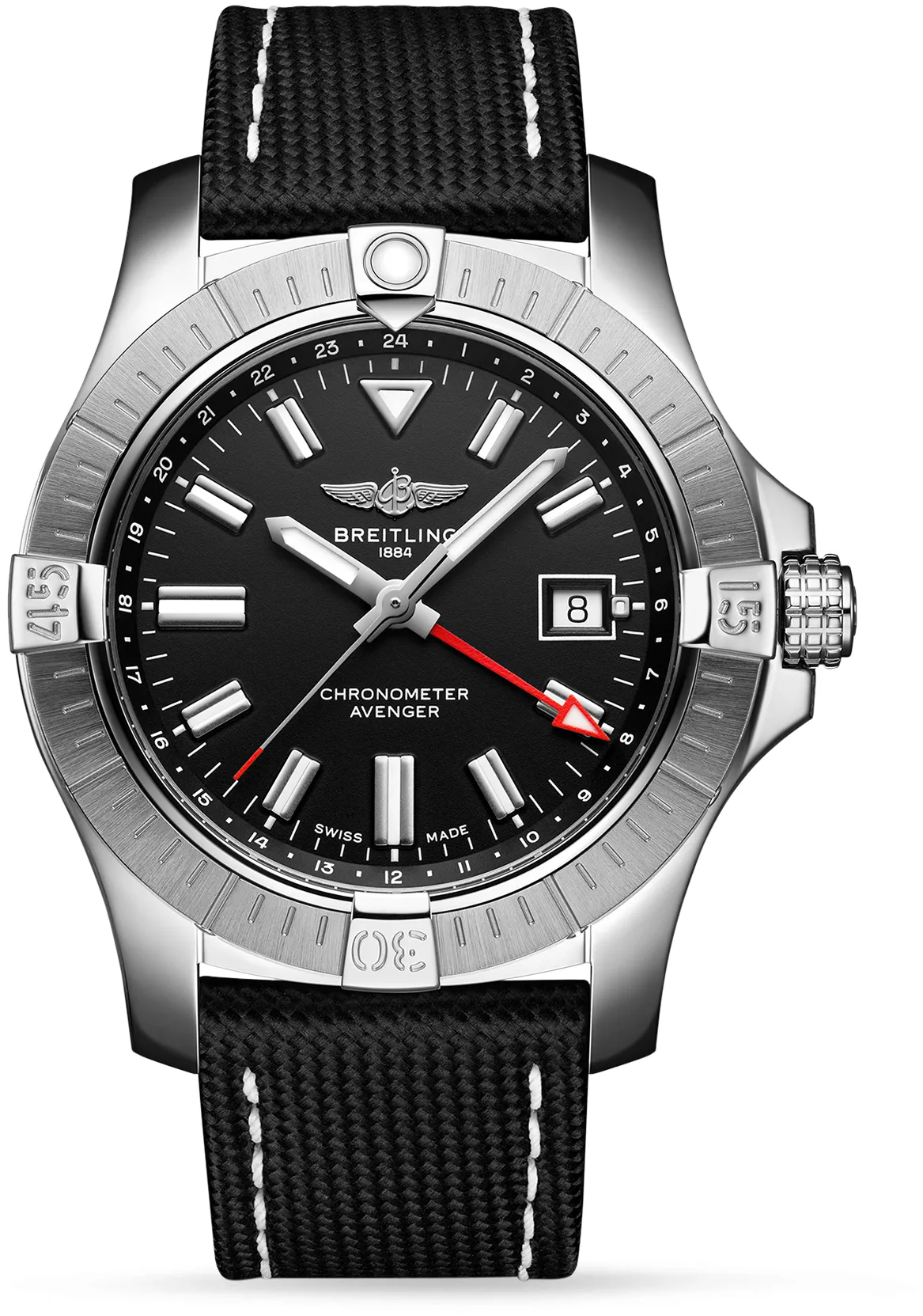 Breitling Avenger A32397101B1X2 43mm Stainless steel Black