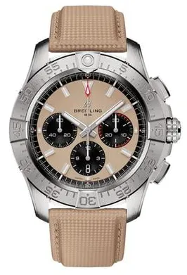 Breitling Avenger AB0147101A1X1 44mm Stainless steel Beige