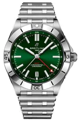 Breitling Chronomat A32398101L1A1 40mm Stainless steel Green