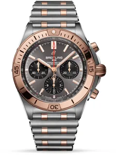 Breitling Chronomat UB0134101B1U1 Stainless steel and Red gold Gray