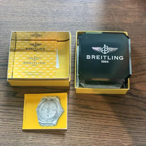 Breitling Cockpit D71356 32mm Yellow gold and Stainless steel White 5