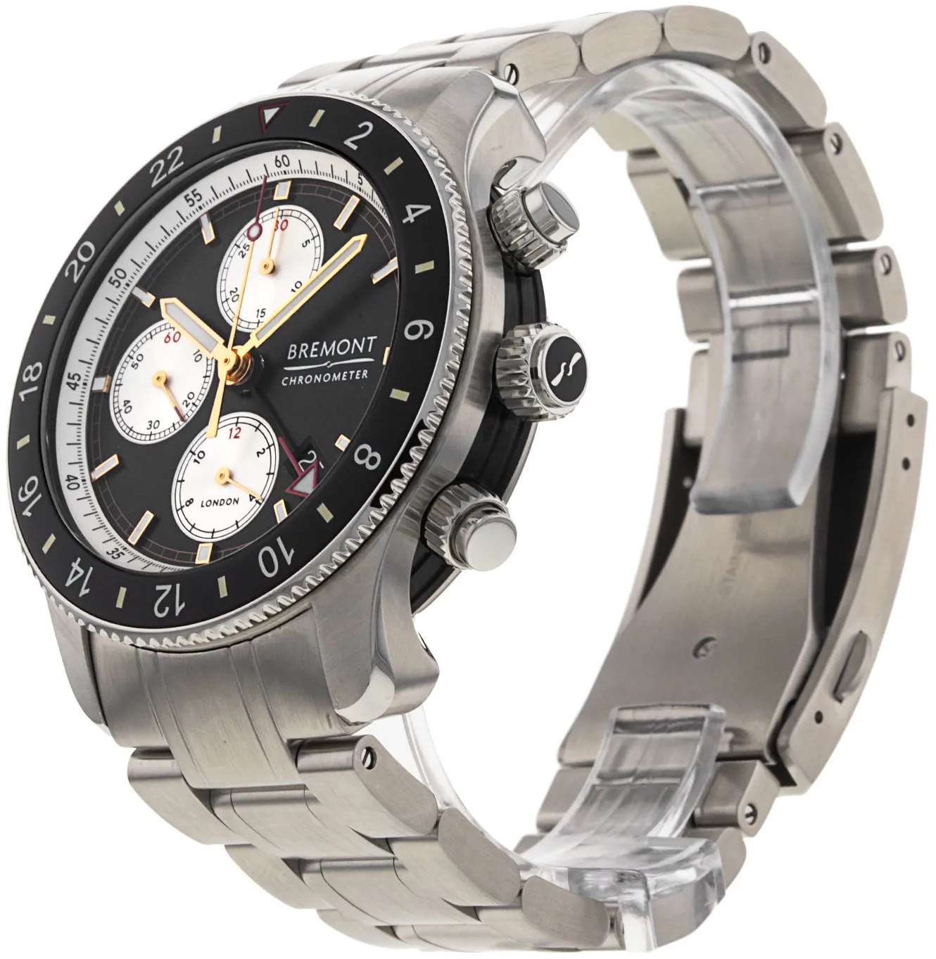 Bremont Supermarine SMARINECHRONO-BK-B 43mm Stainless steel Black 4